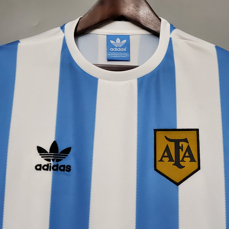 Camisa Retro 1978 Argentina  - Torcedor Masculina