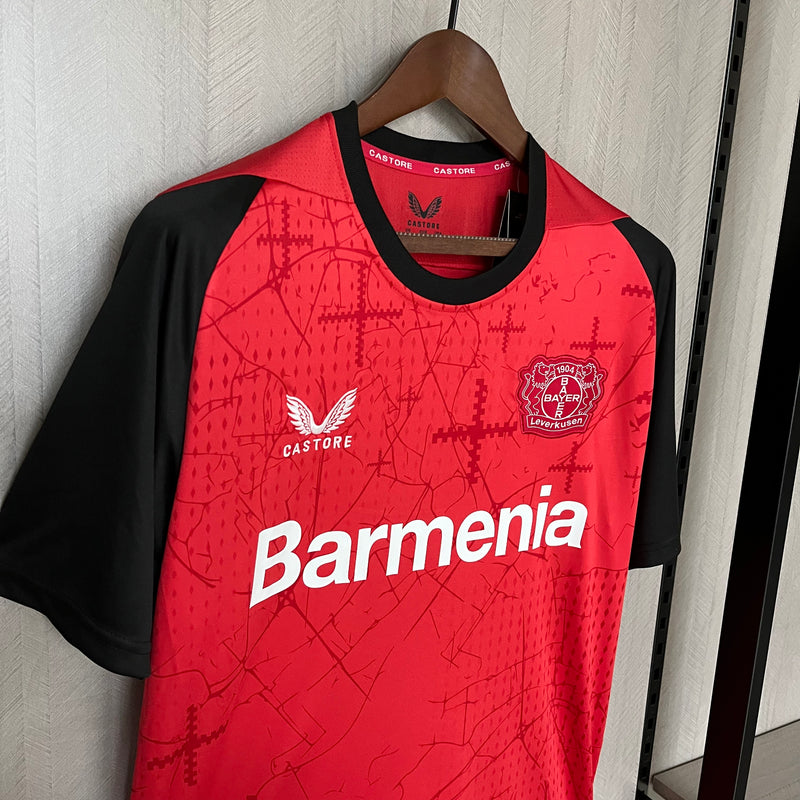 Camisa Home Bayer Leverkusen 24/25 - Torcedor Masculina