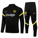Conjunto Inverno Chelsea Preta Nike - Com Ziper