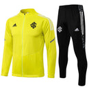 Conjunto Inverno Internacional Amarelo e Preto Adidas - Com Fecho