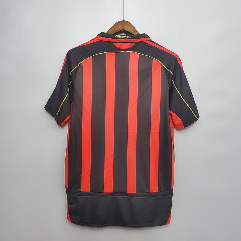 Camisa Retro 06-07 AC Milan - Torcedor Masculina