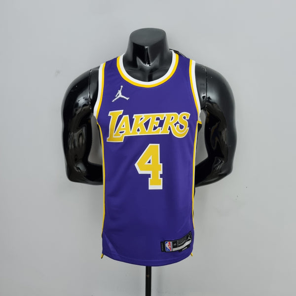 Regata NBA Lakers #4 Rondo Purple 75° Aniversário- 23/24