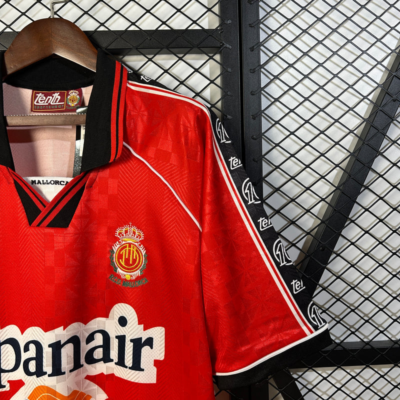 Camisa Retro 96 97 Mallorca Red  - Torcedor Masculina
