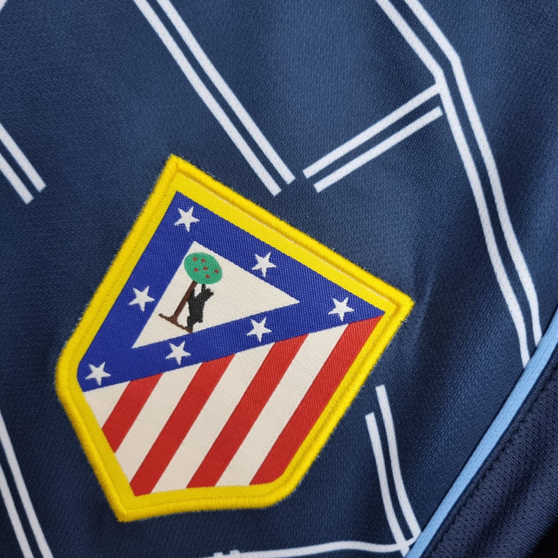 Camisa Retro 04-05 Atletico Madrid  - Torcedor Masculina