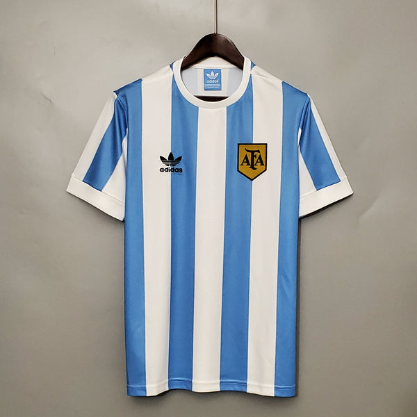 Camisa Retro 1978 Argentina  - Torcedor Masculina