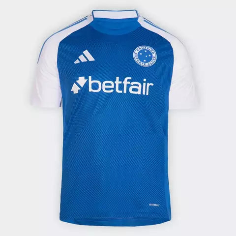 Camisa Cruzeirense I 25/26 Torcedor Adidas Masculina - Azul (PRONTA ENTREGA)