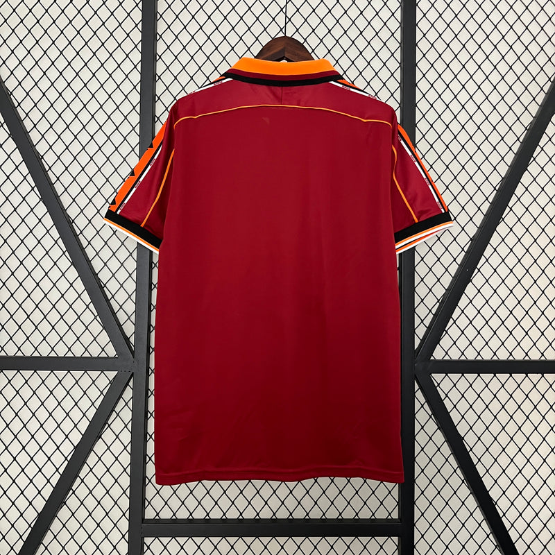 Camisa Retro Roma 98-99 - Torcedor Masculina