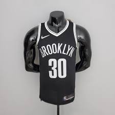 Camisa NBA Brooklyn Nets #30 Curry - 75º Aniversário Black