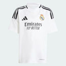 Kit Infantil Real Madrid l 2024/25 Branco - Modelo Torcedor