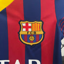Kit Infantil Barcelona  Retrô 13/14 – Azul/Vermelho