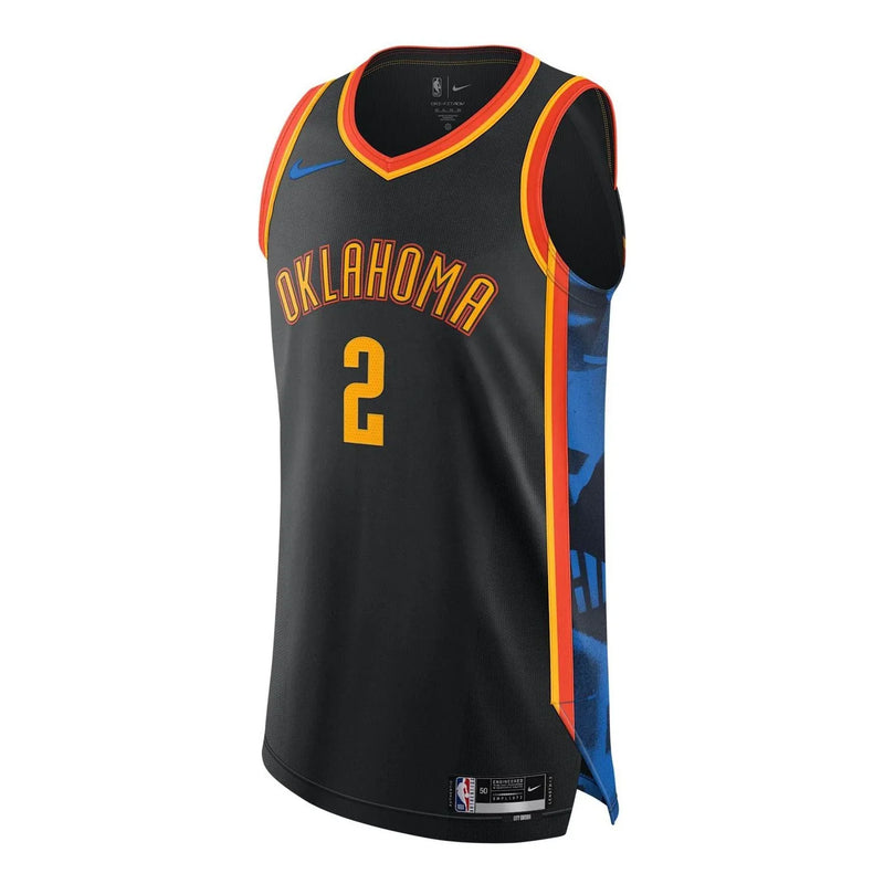 Regata NBA Oklahoma City Thunder - Preta - GILGEOUS-ALEXANDER 2
