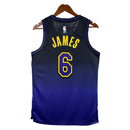 Regata NBA Los Angeles Lakers - Preta e Roxa  - JAMES 6