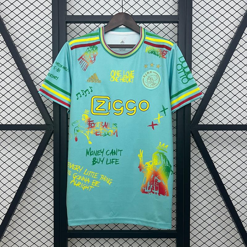 Camisa Ajax Edição especial 24/25 (Bob Marley) - Masculina