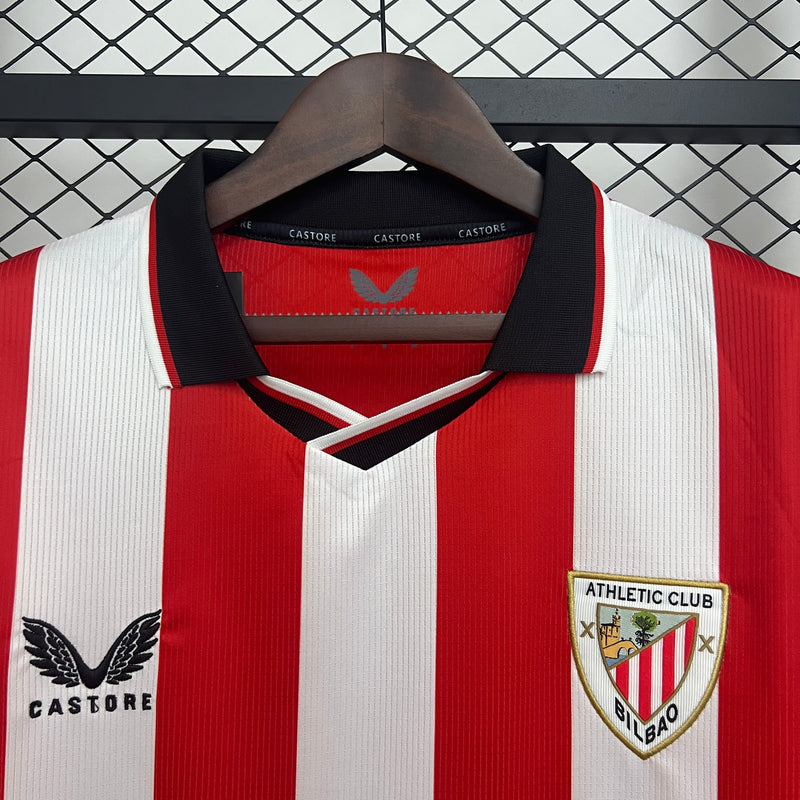 Camisa l Athletic Bilbao 25/26 - Torcedor Masculina