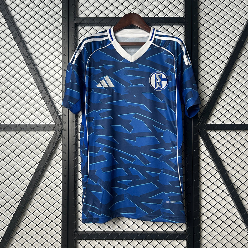 Camisa l Schalke 04 25/26 - Torcedor Masculina