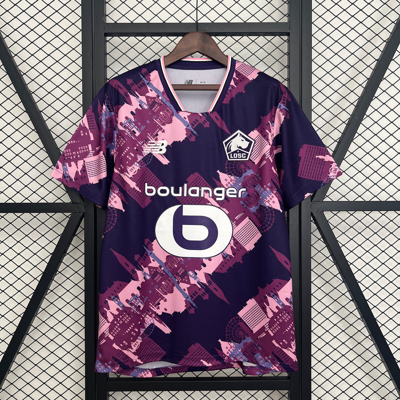 Camisa llll Lille (Roxa) 25/26 - Torcedor Masculina