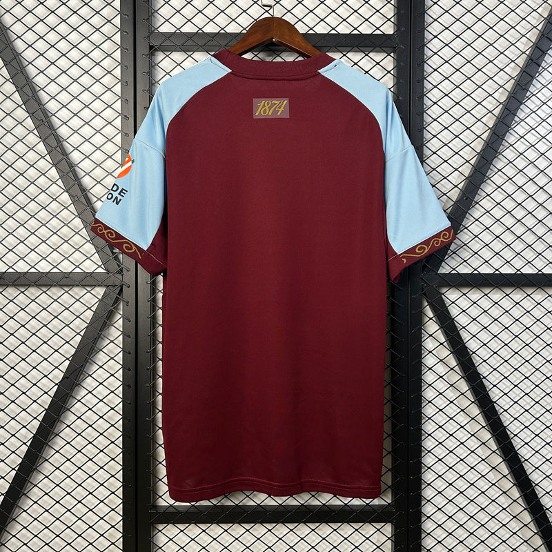 Camisa l Aston Villa 25/26 - Torcedor Masculina