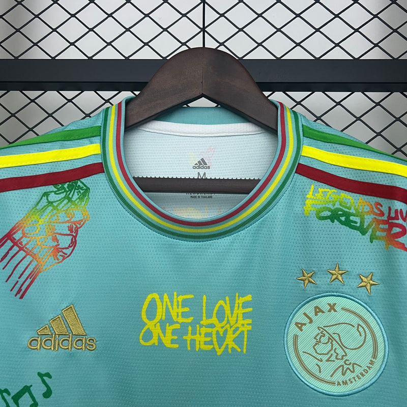 Camisa Ajax Edição especial 24/25 (Bob Marley) - Masculina
