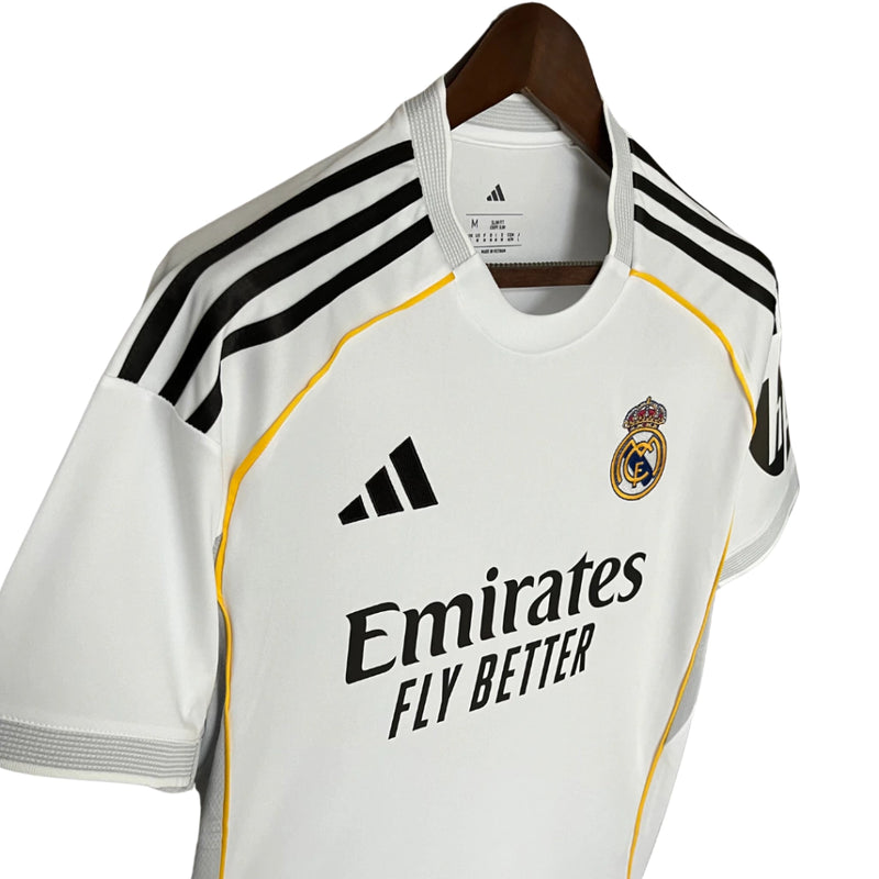 Camisa l Real Madrid 25/26 - Torcedor Masculina