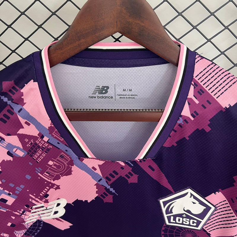 Camisa llll Lille (Roxa) 25/26 - Torcedor Masculina