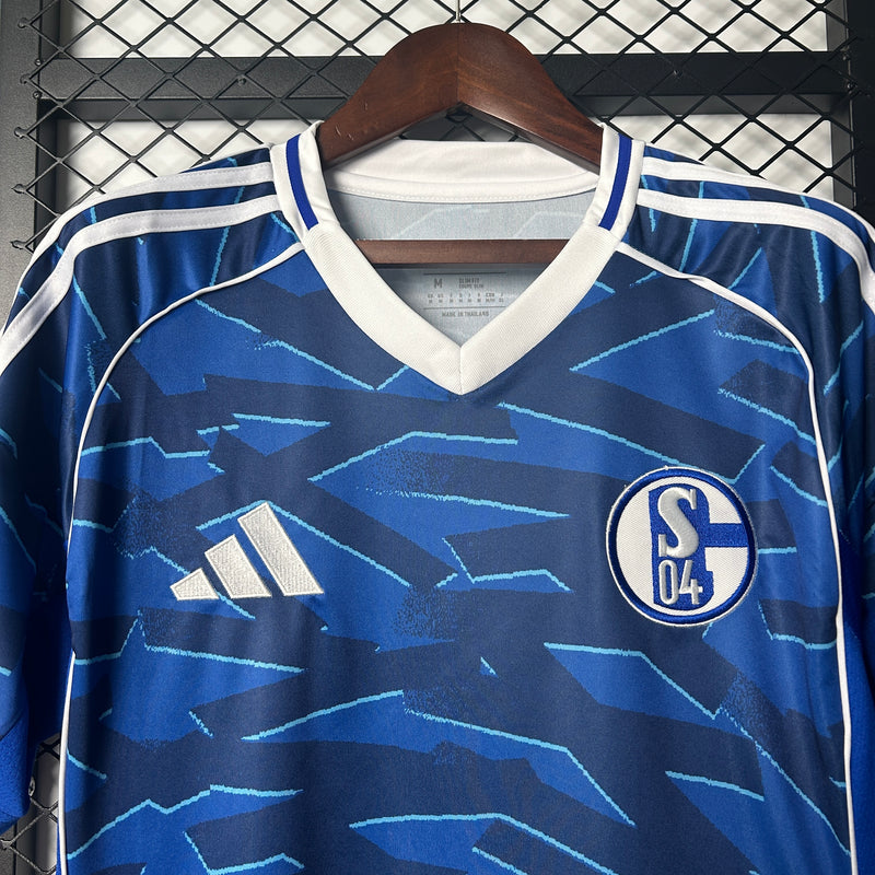 Camisa l Schalke 04 25/26 - Torcedor Masculina