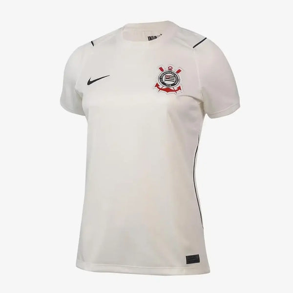 Camisa Corinthians Nike I 2026/27 INVASÃO Torcedora Feminina - Branca (PRONTA ENTREGA)
