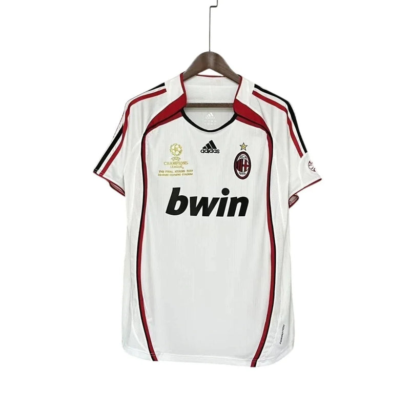 Camisa Milan Retrô II 06/07 Torcedor Adidas Masculina - Branco (KAKA' + 22) (PRONTA ENTREGA)