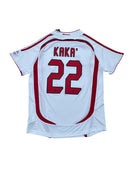 Camisa Milan Retrô II 06/07 Torcedor Adidas Masculina - Branco (KAKA' + 22) (PRONTA ENTREGA)
